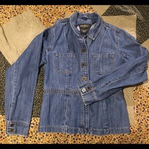 Eddie Bauer Blue Demin Jacket